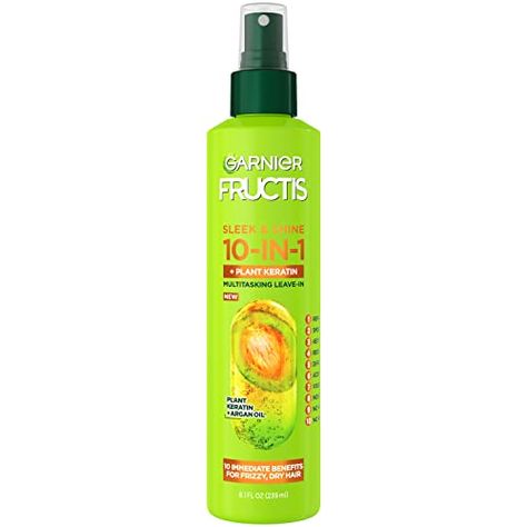 Precious Deshield's Amazon Page Heat Protectant Spray, Garnier Fructis, Leaping Bunny, Hair Frizz, Heat Protectant, Frizz Control, Frizzy Hair, Nourishing Hair, Hair Repair