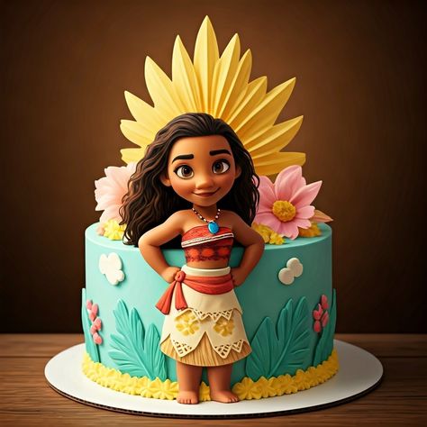 51+ Moana Cake Design - Cooking Healthy Moana Chocolate Covered Strawberries, Mohana Cake, Moana Themed Cake, Moana Cake Design, Moana Theme Cake, Moana Cakes, Moana Birthday Party Cake, Moana Art, Moana Birthday Party Ideas