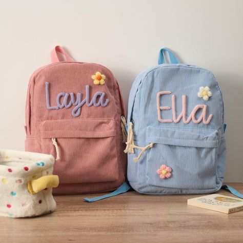 🎒✨ Personalize Your Adventure with Our Customizable Backpacks! 🌈🌟 Make this school year unforgettable with our exclusive personalized backpacks, crafted to reflect your unique style and personality. Whether it's for your little one starting kindergarten or your teen gearing up for high school, our handcrafted backpacks are designed to be both practical and personalized. ✨Ordering Steps✨ 1. Select backpack color. 2. Choose design combo. 3. Personalize with your name, font style, and font color Toddler Girl Backpack, Toddler Book, Starting Kindergarten, Preschool Backpack, Kindergarten Backpack, Handmade Backpacks, Toddler Backpack, Personalized Backpack, Bag Pack