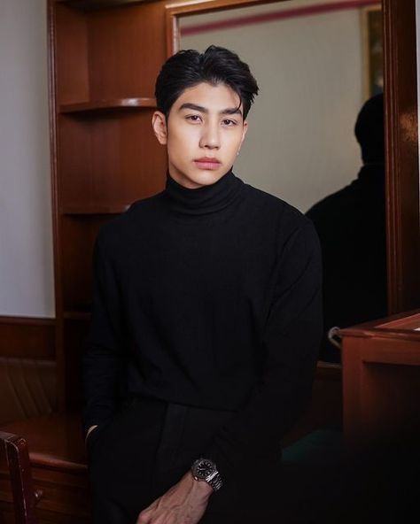 Mond Tanutchai, Friend Memes, Gmmtv Actors, Asian Men, Turtle Neck, Actors, Outfit Accessories, On Instagram, Instagram