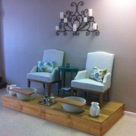 small pedicure station - Google Search Nail Design Nail Art Nail Salon Irvine Newport Beach #pedicure #pedicure #station Small Pedicure Station, Diy Pedicure Station, Pedicure Chair Ideas, Pedicure Station Ideas, Pedicure Station, Nail Salon Interior, Diy Pedicure, Spa Rooms, Home Nail Salon