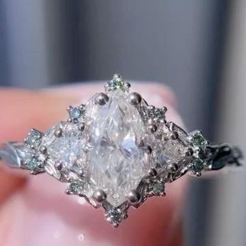 Uma | Engagement Rings on Instagram: "🧚🏻 Ethereal 🧚🏻" Engagement Rings Etheral, Ethereal Wedding Ring, Ethereal Engagement Ring, Fairy Bride, Fairytale Engagement Rings, Pretty Wedding Rings, Dream Rings, Dream Wedding Ring, Pretty Engagement Rings