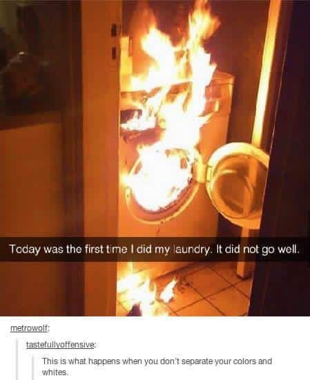 first time doing laundry Funniest Snapchats, Fire Spirit, Humor Mexicano, Clean Humor, Totally Me, Have A Laugh, Memes Br, Mystic Messenger, Laughter Is The Best Medicine