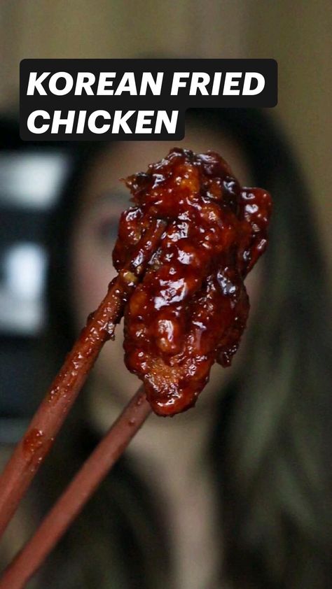 Korean Chicken, Korean Fried Chicken, Easy Asian Recipes, Easy Asian, Tastemade Recipes, Tasty Recipes Videos, Quick Recipes Snacks, Healthy Homemade Recipes, Yummy Comfort Food