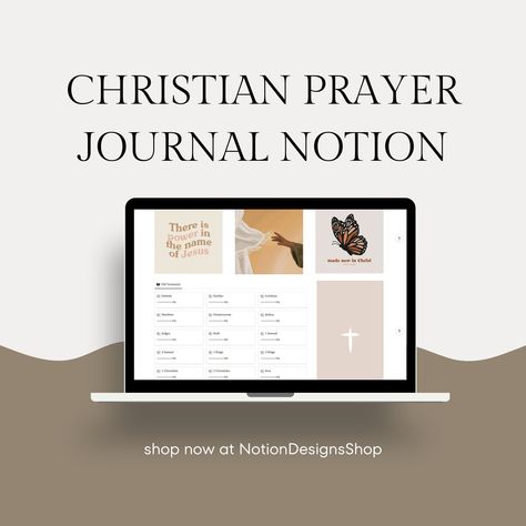 Christian Notion Prayer Journal | Digital Faith Planner | Bible Study Organizer | Spiritual Journal Template Study Organizer, Faith Growth, Faith Planner, Scripture Coloring, Study Resources, Free Bible Study, Spiritual Journals, Devotional Journal, Study Organization