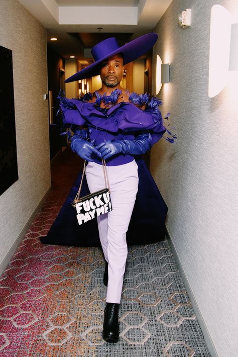 Billy Porter, British Man, Gender Fluid Fashion, Fun Hat, Space Fashion, Gender Norms, Pakistani Fashion Casual, Versace Couture, Anne With An E