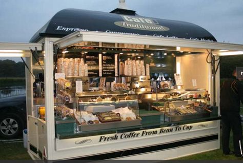 Open front box style Coffee and Bakery BOOTH not Truck... with lights under side flaps... Coffee Shop Mobile, Food Truck Bakery, Coffee Food Truck, Mobile Cafe, Mobile Coffee Shop, Module Design, Container Cafe, Shop Mobile, Food Kiosk