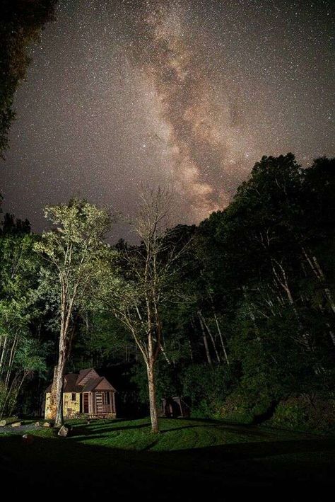 Stargaze at Watoga State Park in West Virginia, a Dark Sky Haven - Thrillist Watoga State Park Wv, Dark Sky Park, Green Bank, Monongahela National Forest, Mountains At Night, Virginia Travel, Neighborhood Guide, Dark Sky, Light Pollution