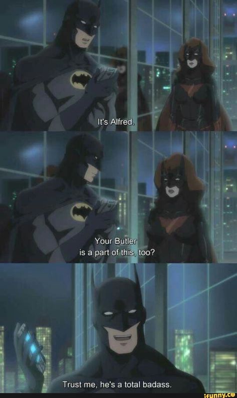 Alfred Batman, 3 Jokers, Alfred Pennyworth, Stuff Toys, I'm Batman, Batman Funny, Im Batman, Dc Memes, Tim Drake