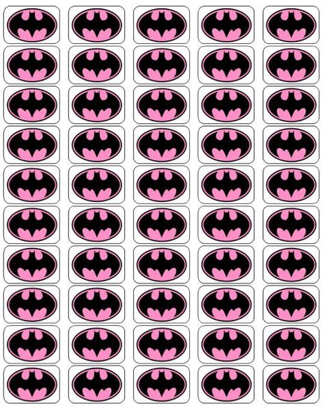 Pink Batman Birthday Party, Batgirl Party, Pink Batman, Batman Party Decorations, Handmade Logo Design, Batman Stickers, Comic Party, Batman Theme, Baby Batman