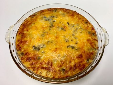 Single Pie Crust, Spinach And Mushroom Quiche, Paradise Pie, Cheeseburger In Paradise, Mushroom Quiche, Cheeseburger Pie, Bisquick Recipes, Beef Casserole Recipes, Spinach Stuffed Mushrooms