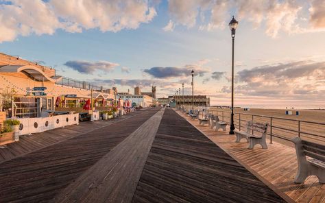 Why Asbury Park Is the Coolest Place on the Jersey Shore Asbury Park Boardwalk, Quick Weekend Getaways, Asbury Park Nj, Best Weekend Getaways, Fire Island, Asbury Park, Jersey Shore, Vacation Destinations, Weekend Getaways