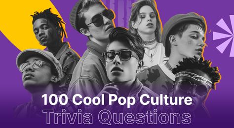 Entertain and Engage Your Team with 100 Pop Culture Trivia Questions Pop Culture Quiz, Quiz Ideas, Pop Culture Trivia, Cool Pops, Customer Testimonials, Trivia Questions, Wellness Programs, Activity Pack, Music Tv