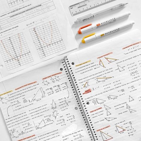 Minimal Notes, How I Take Notes, Notes Inspo, Handwriting Examples, Aesthetic Notes, Notes Stationery, Math Notes, One Note, School Success