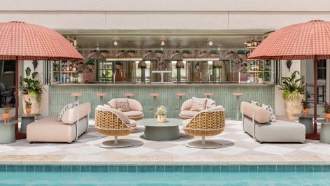 How this designer gave the pitch of her life to nab a new boutique hotel Cortney Bishop, Charleston Hotels, Alfresco Dining Area, Best Rooftop Bars, Rooftop Bars, Hospitality Projects, Charleston South Carolina, Rooftop Bar, Southern Style