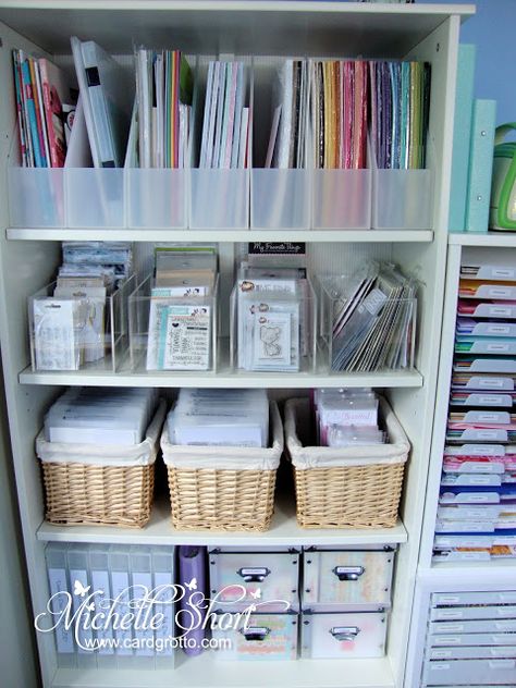 The Best Organiser/Stackables Cardstock Storage, Planner Storage, Notebook Storage, Craft Room Organisation, Scrapbook Room Organization, Craft Organisation, Craft Paper Storage, School Storage, Craft Shed