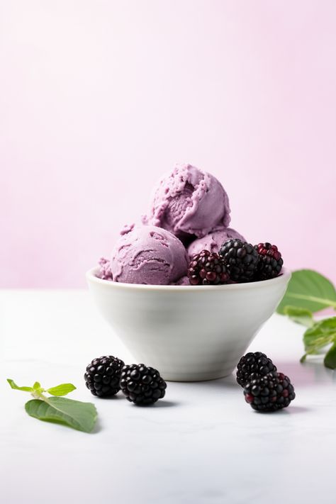 Unveiling the Best Blackberry Chocolate Chip Keto Ice Cream Recipe for Weight Loss #ketodiet #ketorecipes #lowcarb Keto Ice Cream Recipe, Blackberry Chocolate, Keto Friendly Ice Cream, Blackberry Ice Cream, Ice Cream Photography, Keto On A Budget, Ice Cream Mixture, Sugar Free Chocolate Chips, Keto Ice Cream