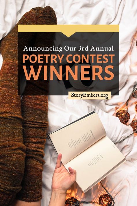 Today we’re thrilled to announce the winners of our poetry contest and thank everyone who entered! #christianpoetry #poetry Biblical Worldview, Writing Characters, Thanks To Everyone, Contest Winner, Children’s Books, How To Fall Asleep, Encouragement, Poetry, Writing