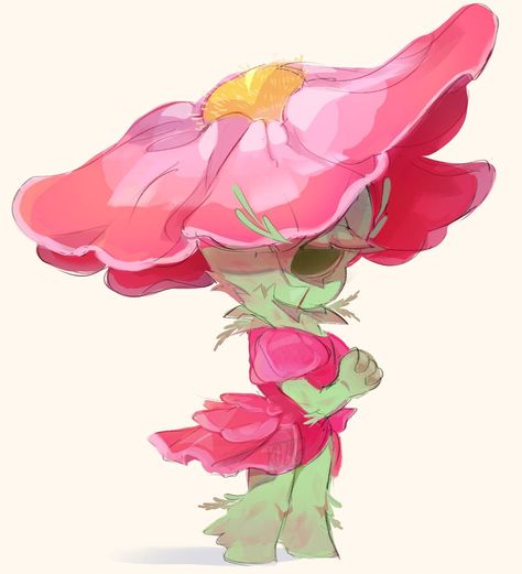 girl flower flowergirl flowers Art myart Flower Based Character Design, Flower Alien Character Design, Pixies Character Design, Plant Hybrid Human, Plant Oc Character Design, Flowers Character Design, Plant Based Character Design, Flower Oc Art, Plant People Art