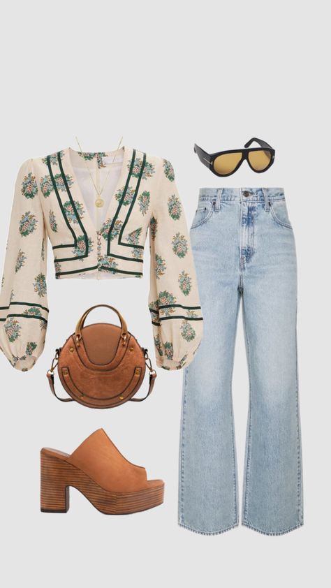 #boho #outfitinspo #beauty #spring #summer #summerfit #ootd Jeans Heels, Summer Outfit, Your Aesthetic, Spring Summer, Ootd, Energy, Heels, Beauty