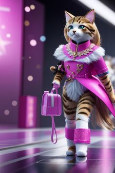 Barbie Cat, Funny Wild Animals, Cat Story, Fashion Catwalk, Out On A Limb, Cat Hacks, Cat Stories, Cat Model, Cute Cat Wallpaper