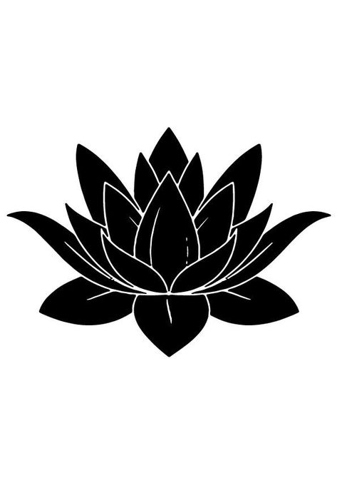 Black Lotus Tattoo, Flower Of Life Tattoo, Japan Flower, Tulip Tattoo, Bike Pictures, Small Pretty Tattoos, Flower Drawing Design, Botanical Tattoo, Dark Art Tattoo