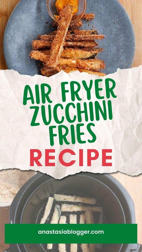 Looking for a healthier alternative to traditional fries? Try our crispy air fryer zucchini fries! Topped with parmesan for a burst of flavor. Zucchini Fries Recipe, Air Fryer Zucchini Fries, Air Fryer Zucchini, Easy Air Fryer Recipes, Vegetarian Chili Recipe, Buffalo Cauliflower Bites, Weight Watchers Snacks, Cauliflower Bites, Fries Recipe