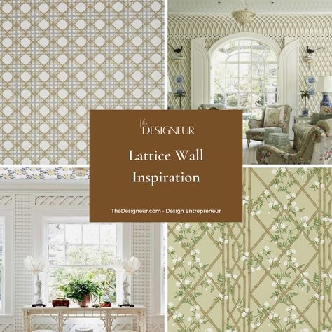 Wall Lattice Interior, Lattice Design Pattern, Indoor Lattice Wall Decor, Lattice Wall Indoor, Metal Lattice, Lattice Wall, Wall Inspiration, Metal Grid, Headboard Wall