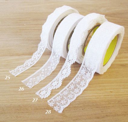 Jambo lace roll tape 2528 by Harvard5f on Etsy, $10.90 Card Making Tools, Lace Tape, Decorative Tape, Tape Crafts, Romantic Lace, Lace Trims, Fabric Tape, Tulle Lace, Diy Crafts To Sell