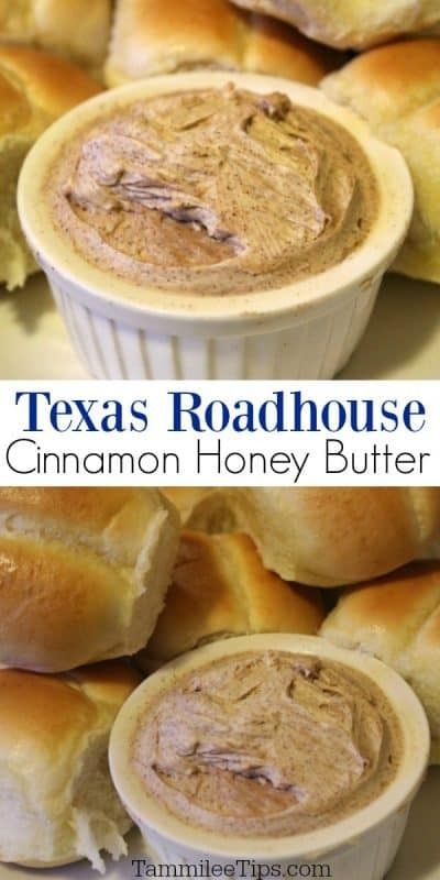 Easy Copy Cat Texas Roadhouse Cinnamon Honey Butter Recipe! Only 4 ingredients and you can easily make this homemade butter at home. This would make a great gift! #copycat #butter #recipe #Easyrecipe Cinnamon Honey Butter Recipe, Texas Roadhouse Cinnamon Honey Butter, Texas Roadhouse Cinnamon Butter, Roadhouse Butter, Texas Roadhouse Butter, Homemade Honey Butter, Flavored Butter Recipes, Butter Recipes Homemade, Butter At Home