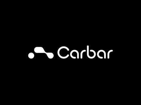 Carbar — Logo Design by Bohdan Harbaruk 🇺🇦 on Dribbble Logo Auto Service, Auto Shop Logo, Tech Illustration, Minimal Logos Inspiration, Motor Logo, Clean Typography, Hospital Logo, Car Brands Logos, Minimal Font