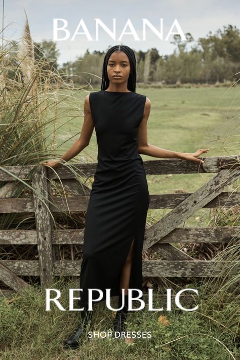 Fall Photography, Beautiful Maxi Dresses, Maxi Dress Black, Dream Style, Fashion Baby, Invisible Zip, Banana Republic Dress, Perfect Woman, Dressing Room