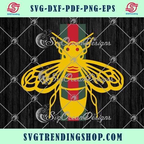 Gucci Bee Logo, Gucci Svg, Logo Bee, Gucci Bee, Packers Svg, Bengals Svg, Bee Logo, Bee Svg, Chiefs Svg