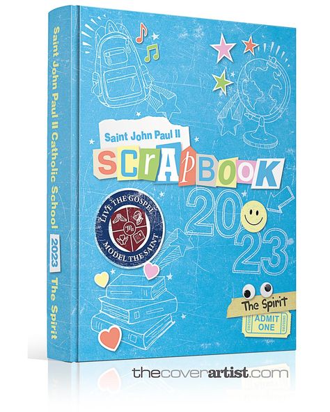 "Scrapbook" - St. John Paul II Catholic School - Houston, TX

Even if you’re not ready for a cover appointment, book one for your future self! Fall dates are very limited and won’t last long. You’ll be glad you reserved your spot.

http://www.thecoverartist.com/contact

***

#YearbookIdeas

*Actual cover may differ from one presented here. I’m just a consultant.

#YBK #Yearbook #YearbookCover #YearbookTheme #YearbookIdea #BookCover #CoverDesign #Bookstagram #GraphicDesign #AdobeIllustrator Scrapbook Yearbook Theme Cover, Yearbook Cover Aesthetic, Yearbook Cover Ideas Elementary, Travel Yearbook Theme, Scrapbook Themed Yearbook, Yearbook Page Layout Ideas, Preschool Yearbook Ideas, Yearbook Design Cover, Yearbook Cover Ideas Highschool