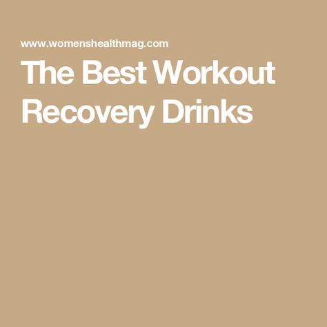 The Best Workout Recovery Drinks Workout Recovery Drink, Post Workout Drink, Workout Recovery, Recovery Workout, Best Workout, Low Fat, Fitness Diet, Fun Workouts, Chocolate Milk