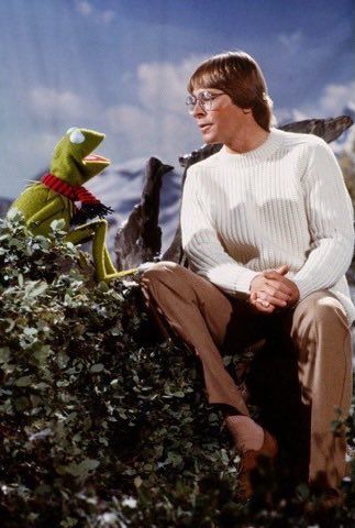 (1) John Denver (@JohnDenverMusic) / Twitter Silly Puppets, Simon Garfunkel, Freaks And Geeks, Christmas Together, John Denver, The Muppets, Hotel California, Kermit The Frog, Music Icon