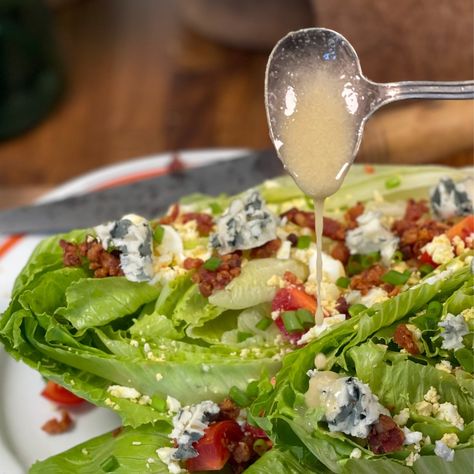 Bacon Dressing For Spinach Salad, Hot Bacon Salad, Dressing For Spinach Salad, Bacon Salad Dressing, Parmesan Wing Sauce, Rotisserie Chicken Recipe, Hot Bacon Dressing, Garlic Parmesan Wings, Bacon Dressing