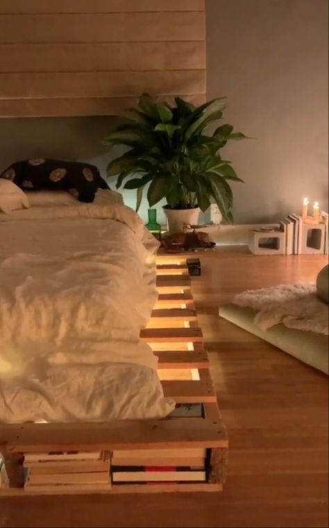 Whole Room Bed, Cute Apartment Ideas Minimalist, Tea At Shiloh, Bed On Floor, Redecorate Bedroom, Cozy Room Decor, Aesthetic Rooms, Dreamy Room, Dream Room Inspiration