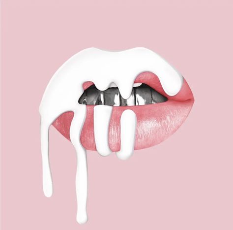 Kylie Logo, Gloss Drip, Cosmetics Logo, Lip Logo, Kylie Makeup, Beauty Entrepreneur, Kylie Lips, Kylie Lip Kit, Natural Skincare Brands