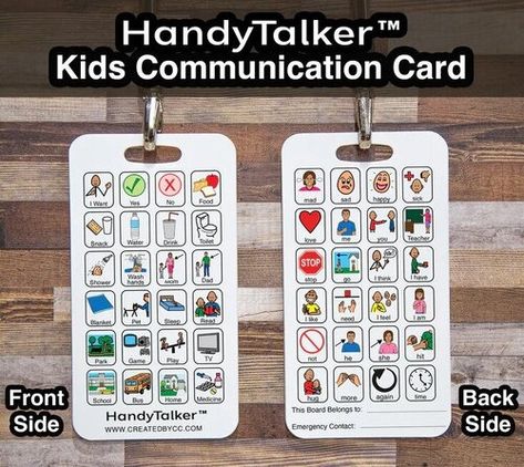 Preschool Behavior, Augmentative Communication, Core Vocabulary, Communication Board, Black Lanyard, Cue Cards, Non Verbal, School Communication, Basic Needs