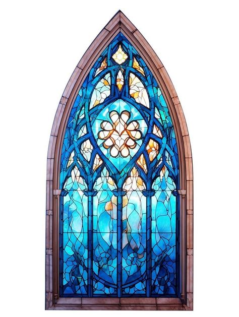 Gothic Architecture Stained Glass Windows, Stained Glass Silhouette, Painted Glass Window, Gothic Stained Glass Windows Cathedrals, Gothic Windows Architecture, Stained Glass Chapel, Stained Glass Window Drawing, Church Glass Windows, Stained Glass Tattoo Ideas