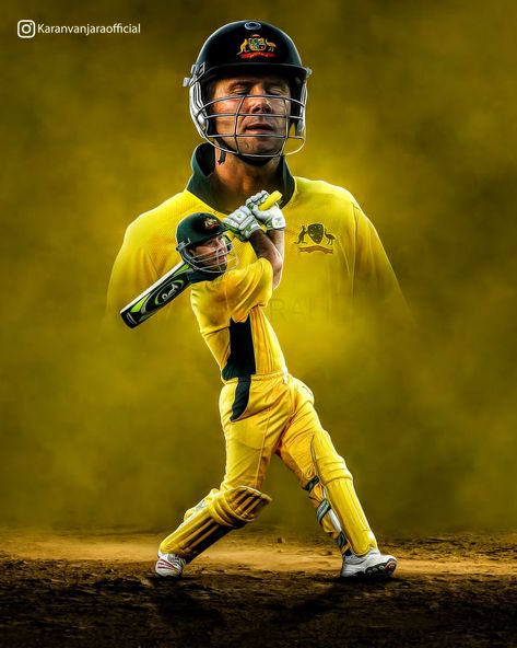 Photoshop Edits, Ricky Ponting, Sports Graphic Design, Photoshop Editing, Photoshop, Graphic Design, Sports, Movie Posters, Quick Saves