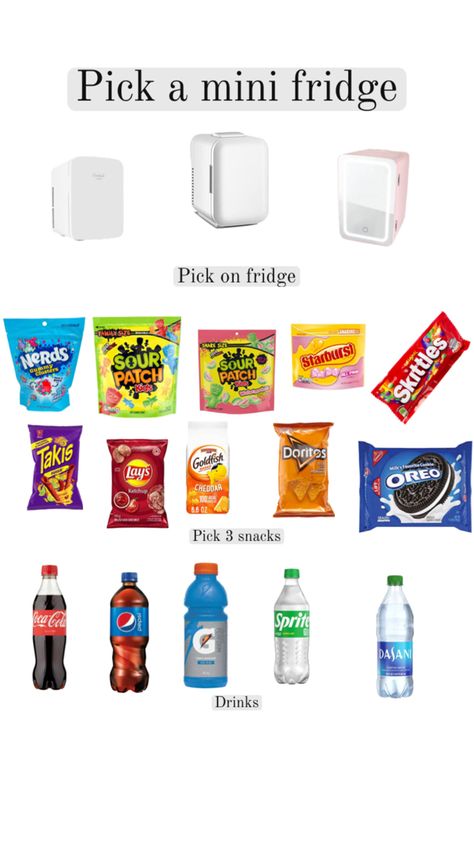 Fridge Food Ideas, Mini Fridge Food Ideas, Mini Fridge Food, Mini Fridge Ideas, Homemade School Lunches, Fridge Ideas, Easy Gift Baskets, Snacks To Buy, Kids Lunch Box Meals