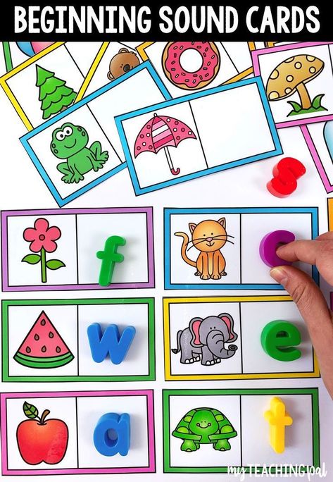 Bug And Insect Activities, Letter Sound Activities, Alphabet Centers, Insect Activities, Activities For Preschool, Beginning Sound, Preschool Literacy, Magnetic Letters, Alphabet Crafts