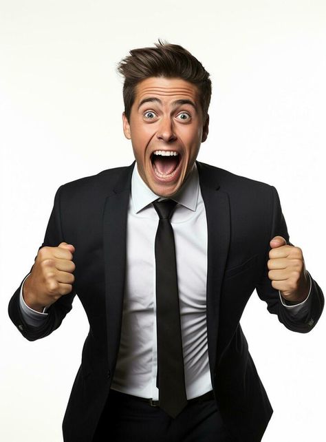 Ai Generative photo businessman excited because of achievement in business Excited Person, Happy Businessman, Businessman Stock Image, Artificial Inteligence Pictures, Person Png, Green Cargo Pants Outfit, Instagram Cover, Green Cargo, First Youtube Video Ideas