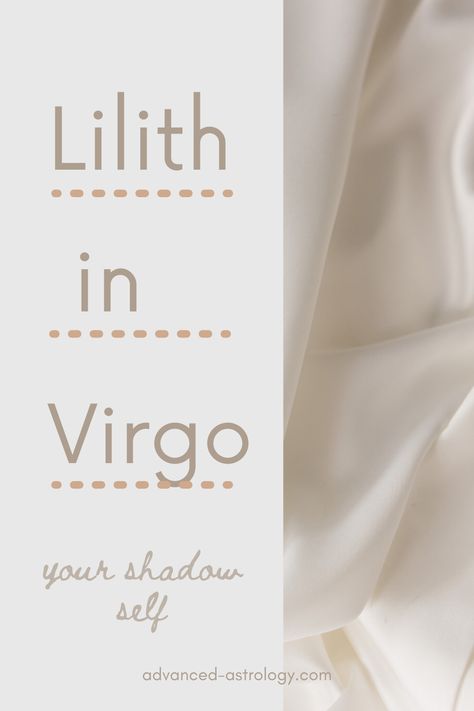 lilith in virgo Lilith In Virgo, Virgo Meaning, Lilith Astrology, Lilith In Scorpio, Virgo Outfits, Lilith Moon, Natal Chart Astrology, Venus Tattoo, Goddess Magick