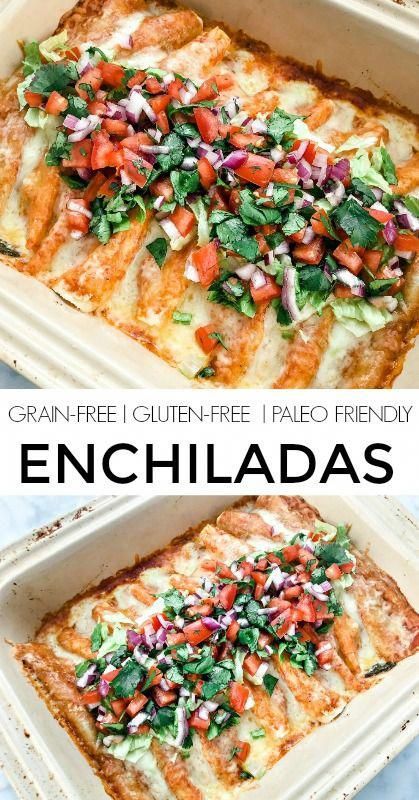 Almond Flour Tortillas, Gluten Free Enchiladas, Ancestral Nutrition, Boiled Egg Diet Plan, Healthy Weeknight Dinners, Diner Recept, Low Carb Diet Recipes, Grain Free Recipes, Healthy Low Carb Recipes