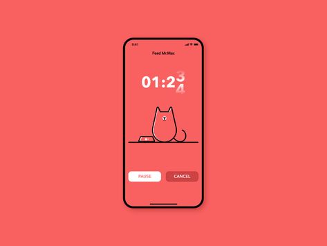 Countdown Timer by Dmitry Bovkun on Dribbble Countdown App, Game Timer, Timer App, Countdown Timer, Future Career, Phone Apps, App Ui Design, App Ui, Mobile App Design