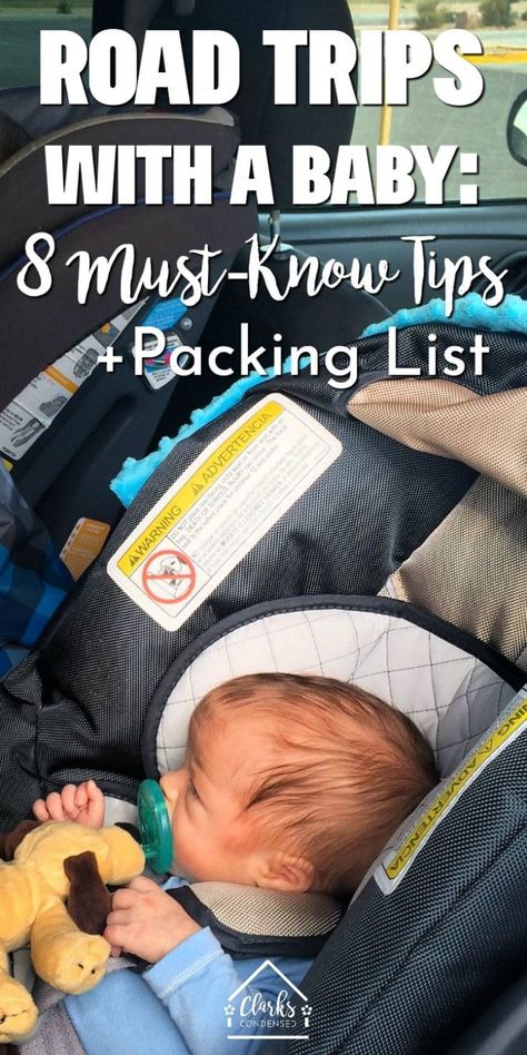 Road Trips With Babies, Roadtrip With Baby, Baby Road Trip, Caroline Rhea, Travel With Baby, Baby Vacation, Trip Packing List, Road Trip Packing List, Trip Packing