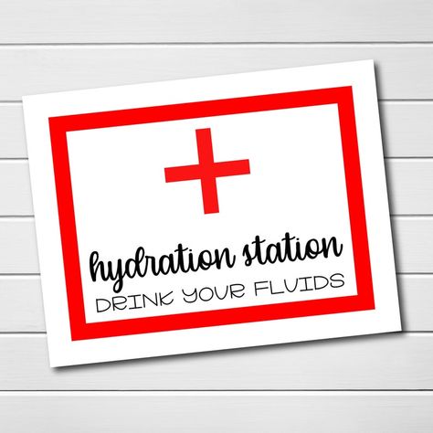 Hydration Station Nursing Graduation Party Sign Nurse - Etsy Australia Iu Christmas, Retirement Party Centerpieces, Medical Themed Parties, Grad Table, Doctor Retirement, Graduation Doctor, Nurse Graduation Party Decorations, Nursing Party, Medical Party